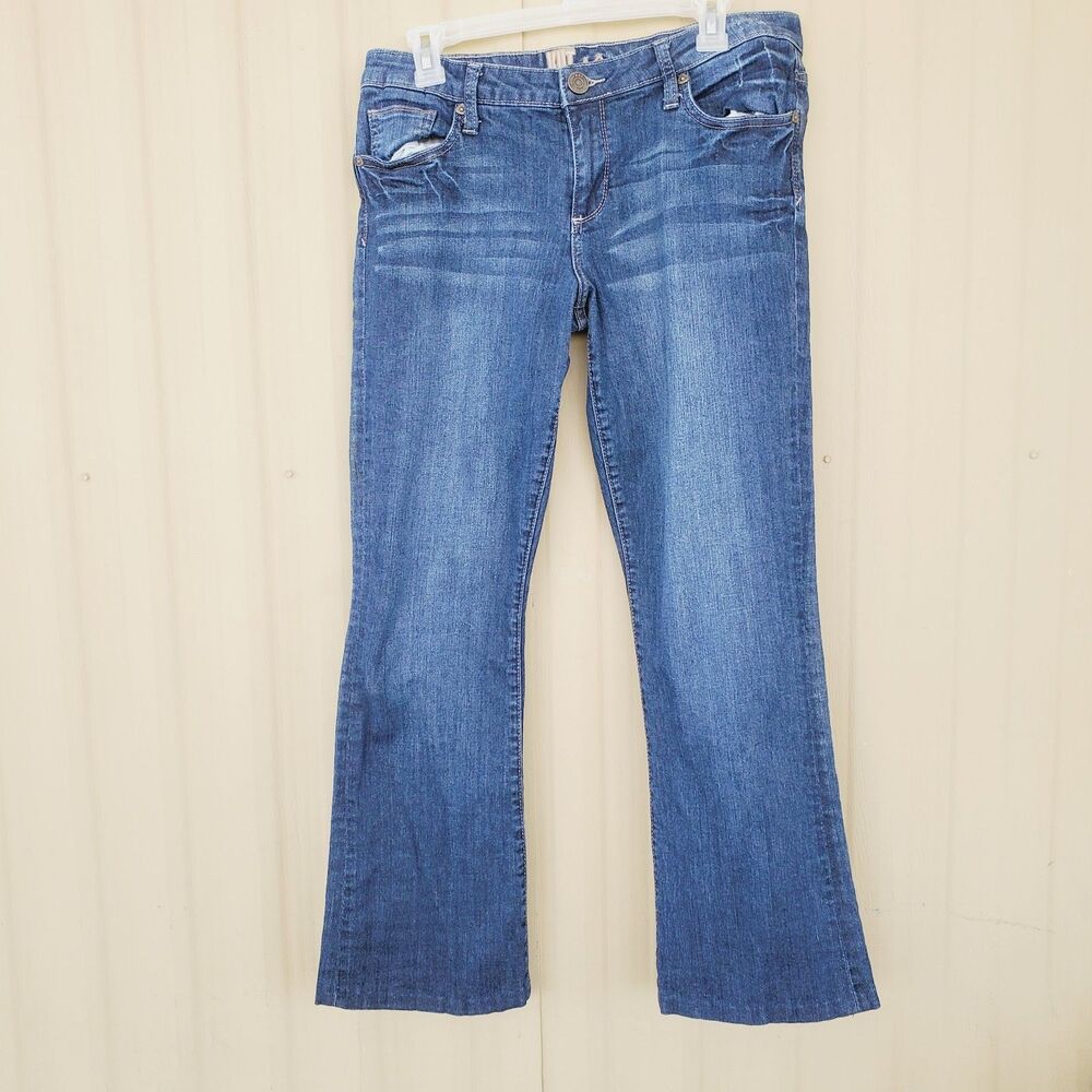Kut Felicia Baby Bootcut Jeans Size 10